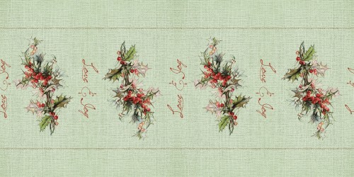 BIEŻNIK airlaid w roli 24 m x 40 cm, LOVE & JOY "Without cutlery"