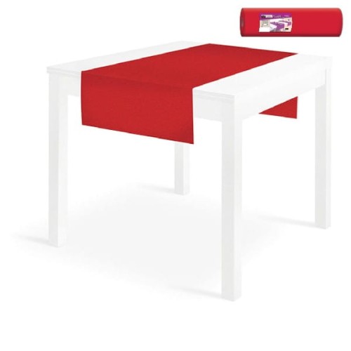 BIEŻNIK airlaid w roli 24 m x 40 cm, CZERWONY