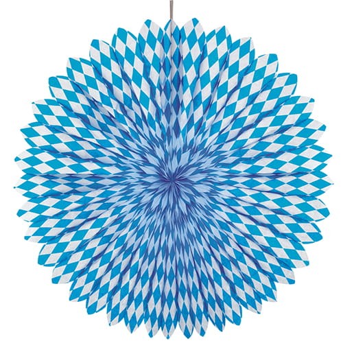 GIRLANDA Kula Ø 75 cm, "Bawarski błękit"  