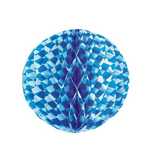 GIRLANDA Kula Ø 30 cm, "Bawarski błękit" 
