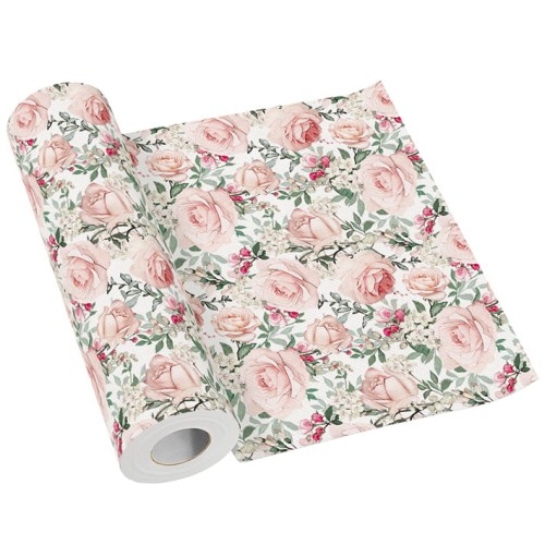BIEŻNIK airlaid w roli 24 m x 40 cm, GORGEOUS ROSES