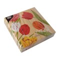 SERWETKA Tissue 40X40 cm BLOOMING Tulips, 50 szt.
