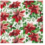 SERWETKI airlaid 40 x 40 cm GLORY POINSETTIA, 50 szt.