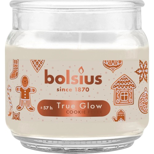 TRUE GLOW świeca zapachowa w szkle 100/98 NNT - COOKIE fever - nugat 
