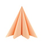 SERWETKI Basic Airlaid 40x40 cm APRICOT, 50 szt.  