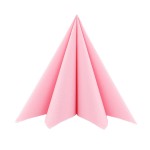 SERWETKI Basic Airlaid 40x40 cm PINK, 50 szt.         