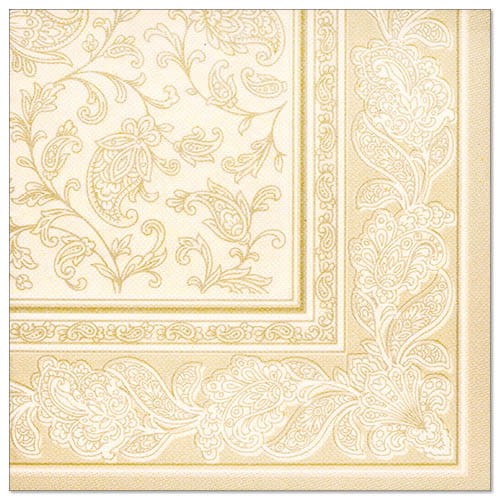 SERWETKI Tissue ROYAL 40 x 40 cm, Ornaments kremowy, 50 szt.