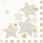 SERWETKI Tissue 40x40cm, STARDUST, 50 szt. 