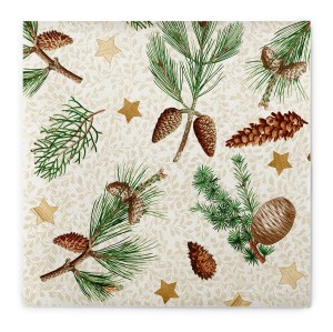 SERWETKI airlaid 40x40cm PINEA, 50 szt.