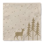 SERWETKI tissue recycled 40x40 cm, LIANE pebble stone, 100 szt.