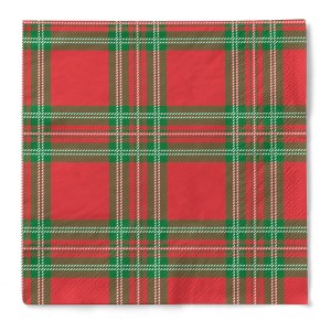 SERWETKI tissue 40x40 CHARLES new, 100 szt.