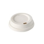 POKRYWKA z trzciny cukrowej Ø 9,3 cm, do kubka papierowego 90 mm, 50 szt.