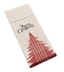 POCKET airlaid ecok 44 x 32 cm, TASCA KILT Rosso, 50 szt.