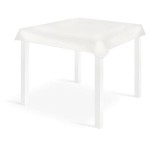 OBRUS airlaid 100x100cm PLUS Biały, 25 szt.