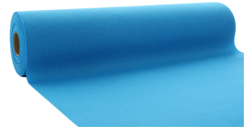 BIEŻNIK Basic airlaid w roli 24 m x 40 cm, AQUA BLUE