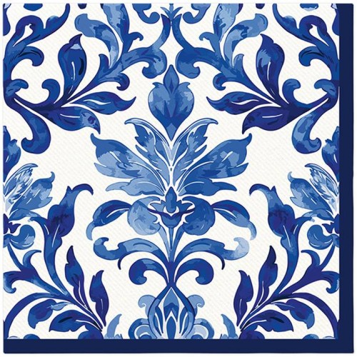 SERWETKI airlaid 40x40 cm, INDIGO Weave, 50 szt.