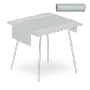 BIEŻNIK airlaid w roli 24 m x 40 cm, JASNOSZARY