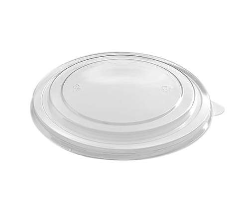 POKRYWKA do pojemników na sałatki, R-PET, okrągła, Ø 15 cm, przezroczysty, 50 szt.